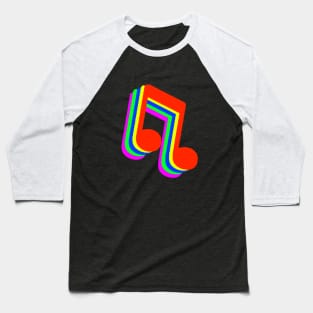 Music collorfull Baseball T-Shirt